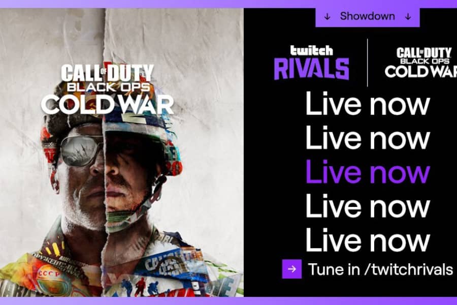 WATCH THE TWITCH RIVALS BLACK OPS COLD WAR SHOWDOWN