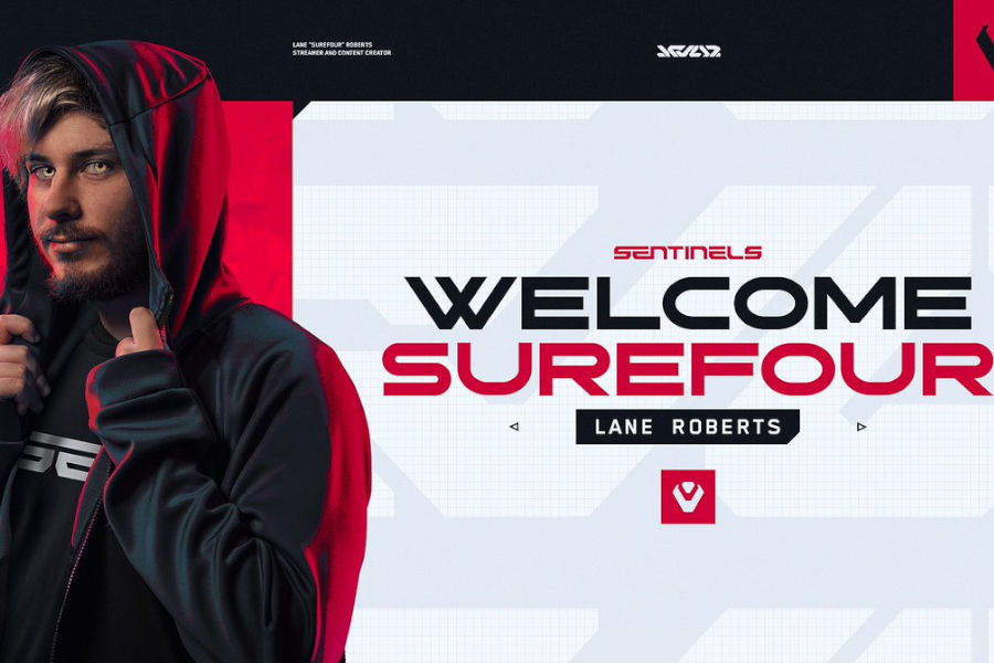 Surefour Signs Up With Sentinels As A Content Creator