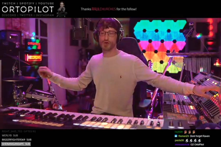 Twitch Streamer ortoPilot Stuns Viewers With Incredible Song